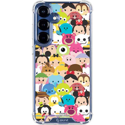 Disney Tsum Tsum Close up Characters Galaxy S25 Plus Clear Case