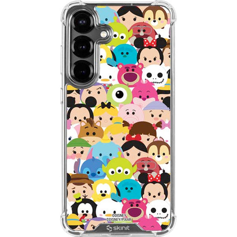 Disney Tsum Tsum Close up Characters Galaxy S26 Clear Case