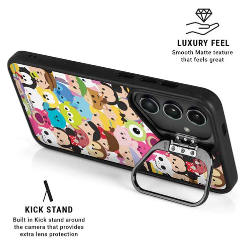 Disney Tsum Tsum Close up Characters Galaxy S26 Kickstand Case