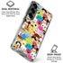 Disney Tsum Tsum Close up Characters Galaxy S26 Plus Clear Case