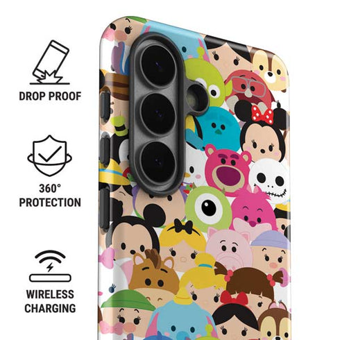 Disney Tsum Tsum Close up Characters Galaxy S26 Plus Impact Case