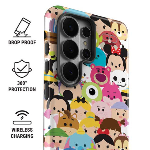 Disney Tsum Tsum Close up Characters Galaxy S26 Ultra Impact Case