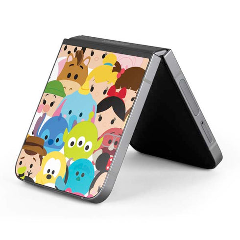 Disney Tsum Tsum Close up Characters Galaxy Z Flip6 Skin