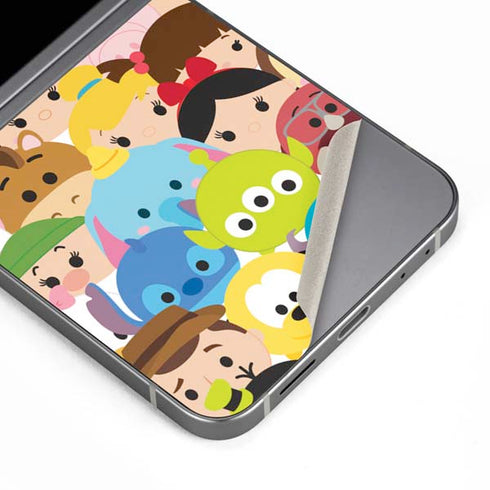 Disney Tsum Tsum Close up Characters Galaxy Z Flip6 Skin