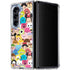 Disney Tsum Tsum Close up Characters Galaxy Z Fold5 5G Clear Case