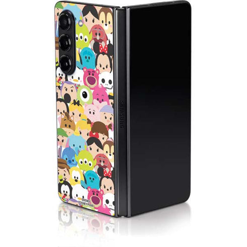 Disney Tsum Tsum Close up Characters Galaxy Z Fold5 5G Skin
