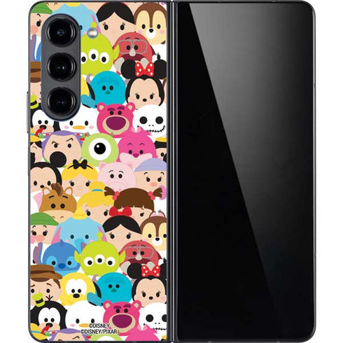 Disney Tsum Tsum Close up Characters Galaxy Z Fold5 5G Skin