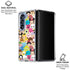 Disney Tsum Tsum Close up Characters Galaxy Z Fold6 Clear Case