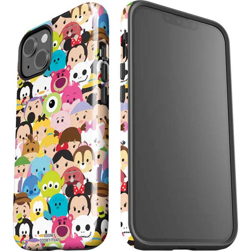Disney Tsum Tsum Close up Characters iPhone 15 Impact Case