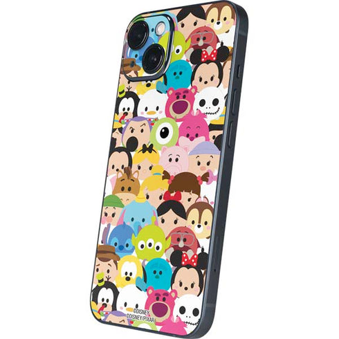 Disney Tsum Tsum Close up Characters iPhone 15 Skin
