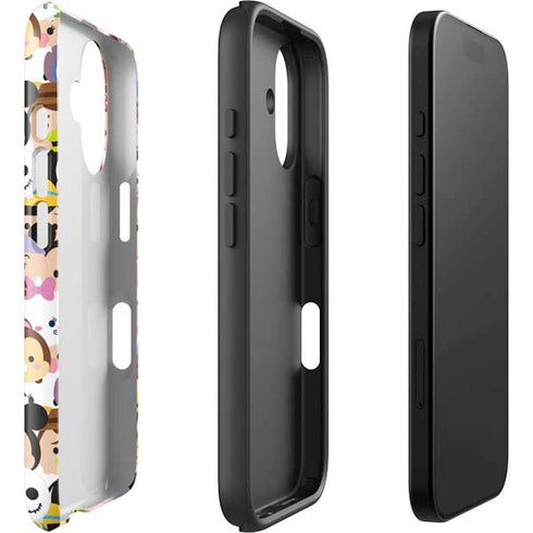 Disney Tsum Tsum Close up Characters iPhone 16 Impact Case