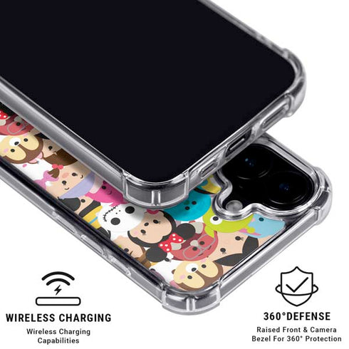 Disney Tsum Tsum Close up Characters iPhone 16 MagSafe Case