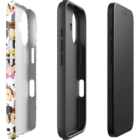 Disney Tsum Tsum Close up Characters iPhone 16 Plus Impact Case