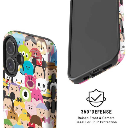 Disney Tsum Tsum Close up Characters iPhone 16 Plus Magsafe Impact Case