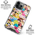 Disney Tsum Tsum Close up Characters iPhone 16 Pro Clear Case