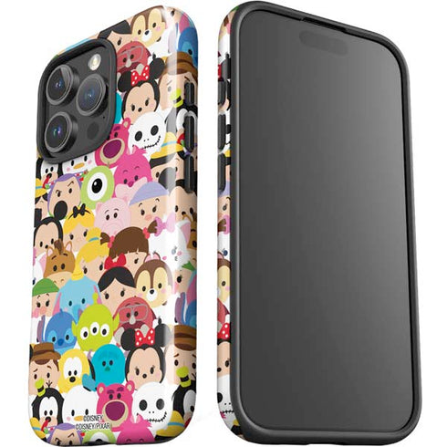 Disney Tsum Tsum Close up Characters iPhone 16 Pro Max Impact Case