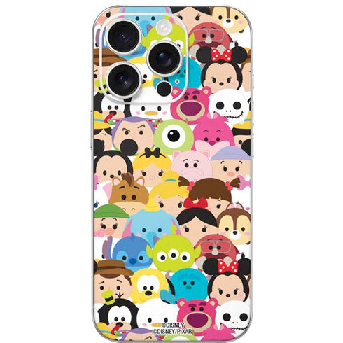 Disney Tsum Tsum Close up Characters iPhone 16 Pro Skin