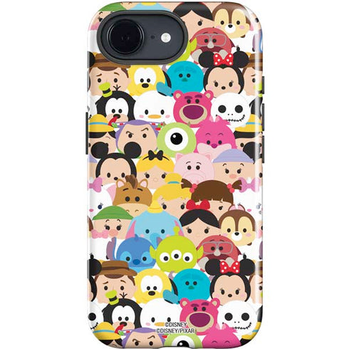 Disney Tsum Tsum Close up Characters iPhone 16e Impact Case