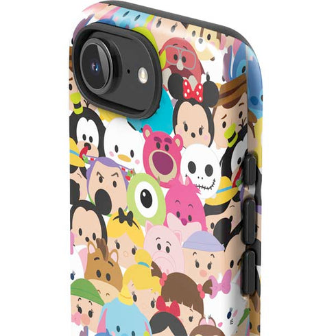 Disney Tsum Tsum Close up Characters iPhone 16e Impact Case