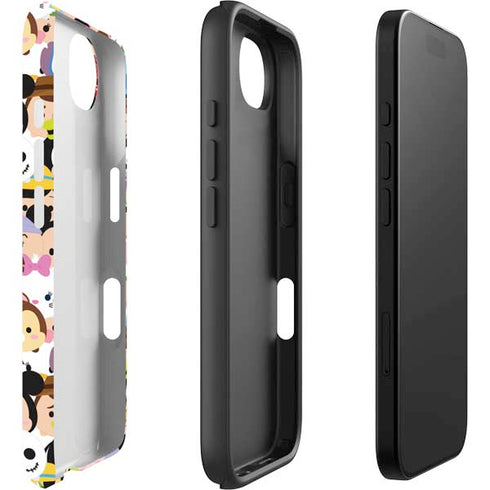 Disney Tsum Tsum Close up Characters iPhone 16e Impact Case