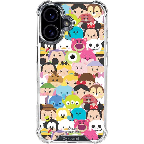 Disney Tsum Tsum Close up Characters iPhone 17 Clear Case