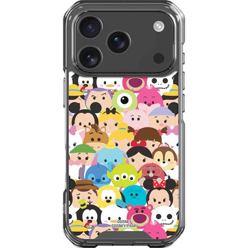 Disney Tsum Tsum Close up Characters iPhone 18 Pro Clear Case