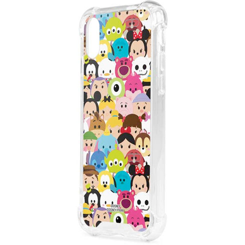 Disney Tsum Tsum Close up Characters iPhone XS Clear Case