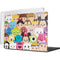 Disney Tsum Tsum Close up Characters MacBook Pro 14in (2021-24) Case plus Skin