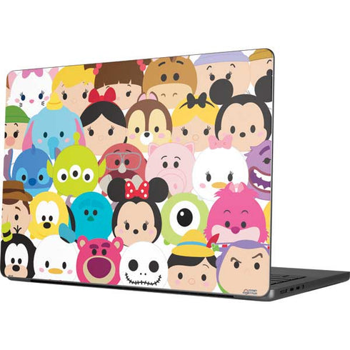 Disney Tsum Tsum Close up Characters Apple MacBook Pro 14-inch Skin