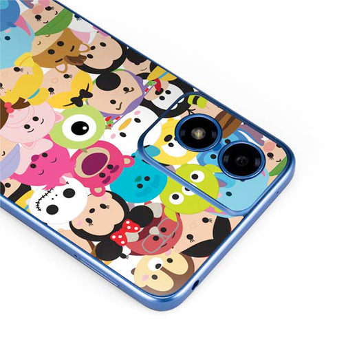 Disney Tsum Tsum Close up Characters Moto G Play 4G (2024) Skin