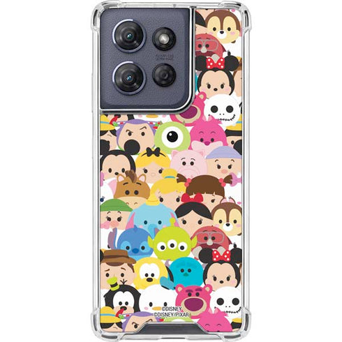 Disney Tsum Tsum Close up Characters Moto G Play 5G (2025) Clear Case