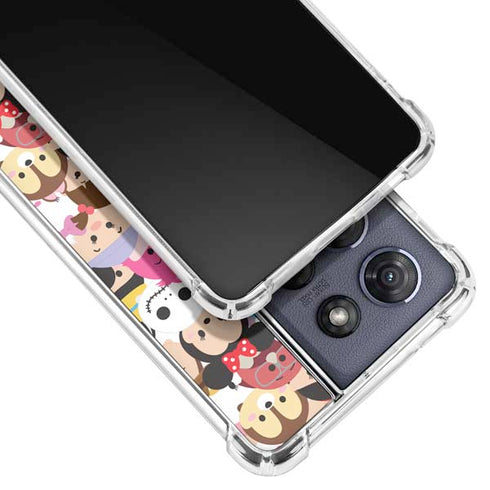 Disney Tsum Tsum Close up Characters Moto G Stylus 5G (2025) Clear Case