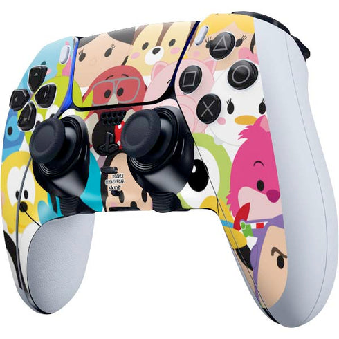 Disney Tsum Tsum Close up Characters PS5 DualSense Edge Pro Controller Skin