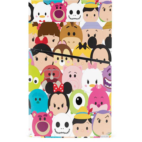 Disney Tsum Tsum Close up Characters PS5 Slim Digital Edition Console Skin