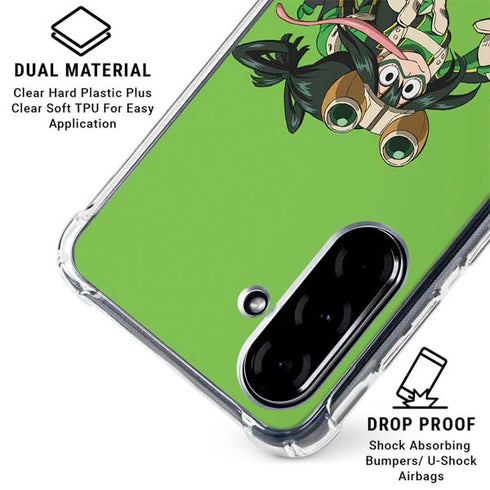 My Hero Academia Tsuyu Season 5 Galaxy A36 5G Clear Case
