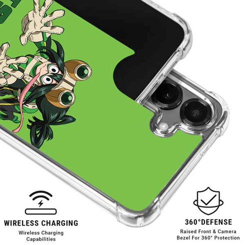 My Hero Academia Tsuyu Season 5 Galaxy S26 Clear Case