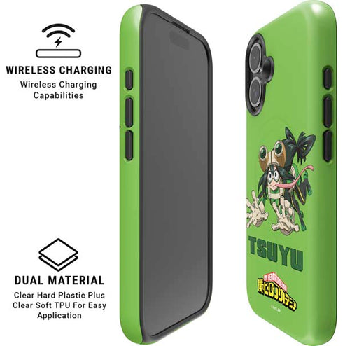 My Hero Academia Tsuyu Season 5 iPhone 16 Plus Magsafe Impact Case