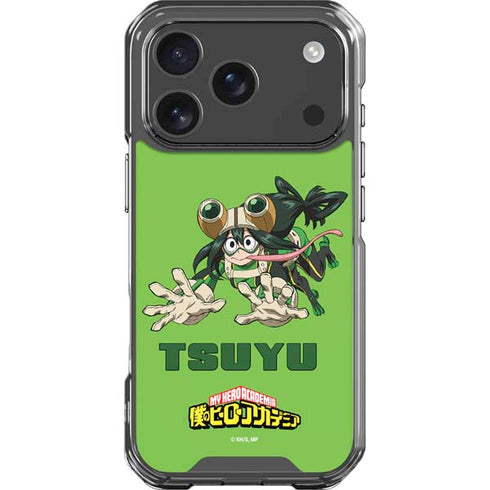My Hero Academia Tsuyu Season 5 iPhone 18 Pro Clear Case