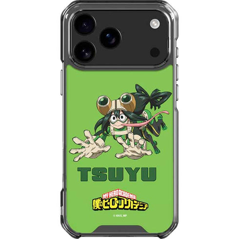 My Hero Academia Tsuyu Season 5 iPhone 18 Pro Max Clear Case