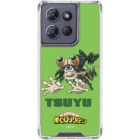 My Hero Academia Tsuyu Season 5 Moto G Power 5G (2025) Clear Case