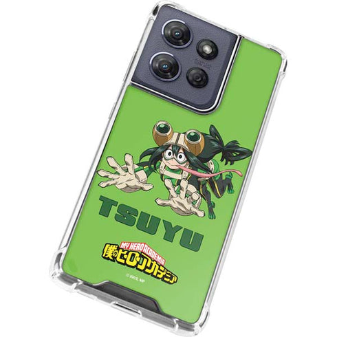 My Hero Academia Tsuyu Season 5 Moto G Power 5G (2025) Clear Case