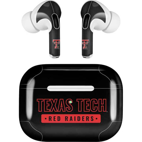 Texas Tech University TT Red Raiders AirPods Pro 2nd Gen Skin