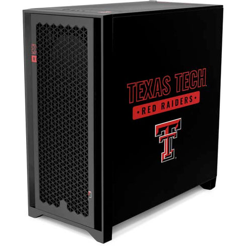 Texas Tech University TT Red Raiders Corsair 4000D Tempered Glass Mid-Tower ATX Case Skin