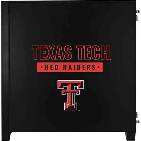 Texas Tech University TT Red Raiders Corsair 4000D Tempered Glass Mid-Tower ATX Case Skin