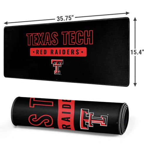 Texas Tech University TT Red Raiders Gaming Mouse Pad