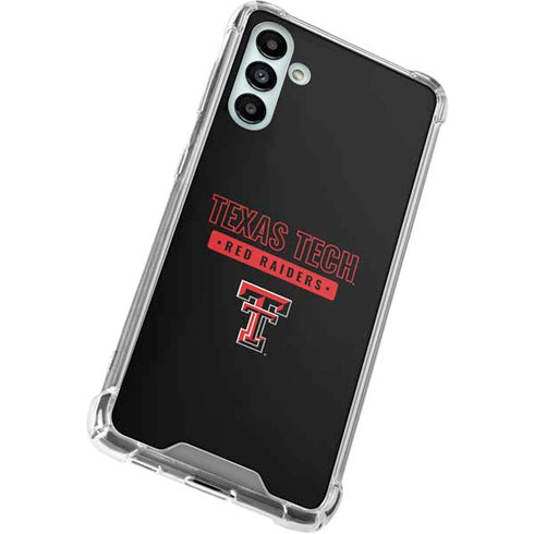 Texas Tech University TT Red Raiders Galaxy A13 5G Clear Case