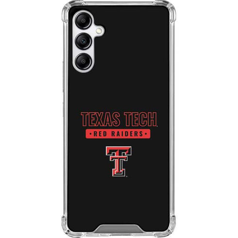 Texas Tech University TT Red Raiders Galaxy A14 5G Clear Case