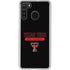 Texas Tech University TT Red Raiders Galaxy A21 Clear Case