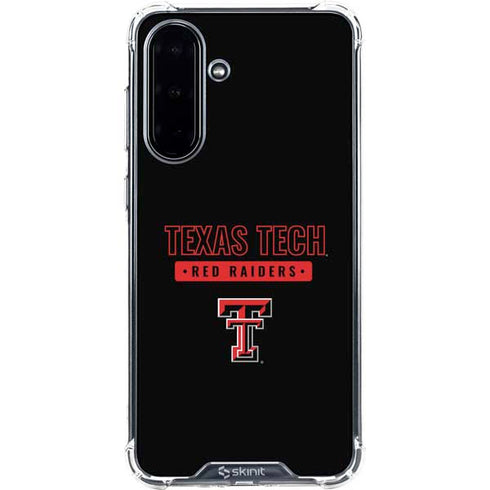 Texas Tech University TT Red Raiders Galaxy A36 5G Clear Case