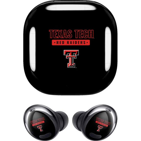 Texas Tech University TT Red Raiders Galaxy Buds Pro Skin